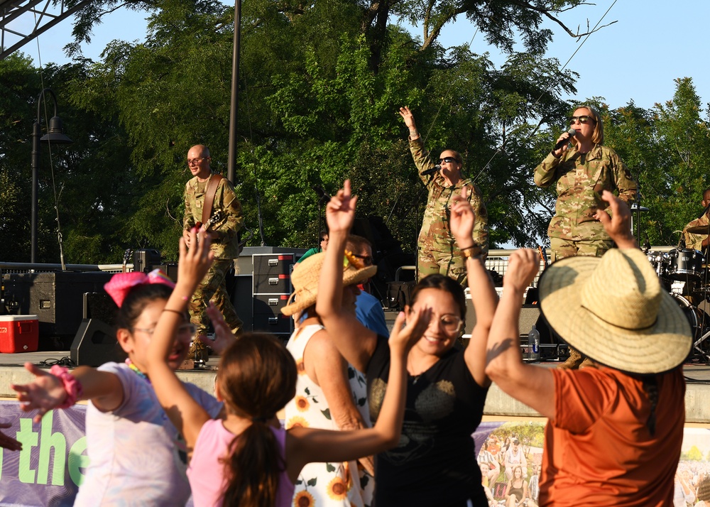 USAF Heartland of America Band rocks Turner Park