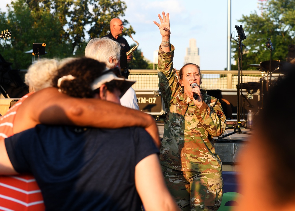 USAF Heartland of America Band rocks Turner Park