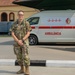 US Army Reserve Soldiers pose for a photo during a Medical Readiness Exercise in Angola