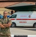 US Army Reserve Soldiers pose for a photo during a Medical Readiness Exercise in Angola