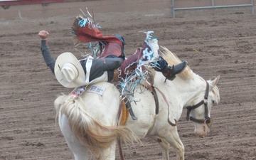 Pikes Peak or Bust Rodeo recognizes military members