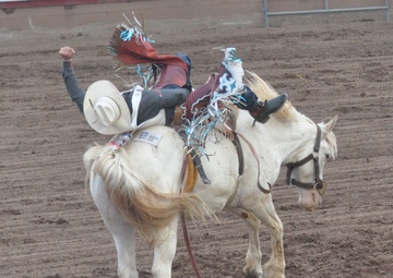 Pikes Peak or Bust Rodeo recognizes military members