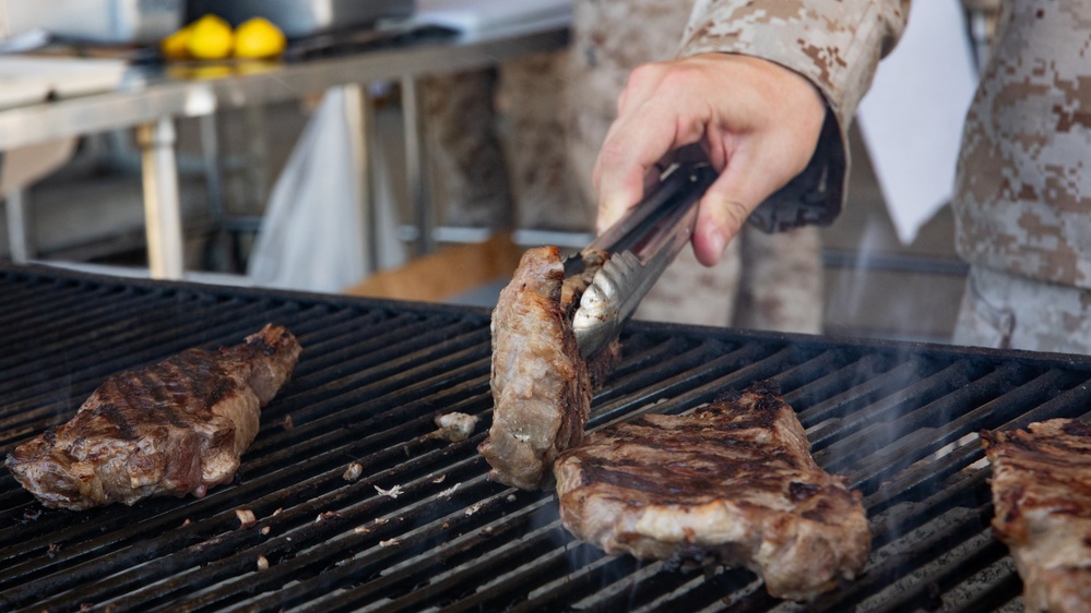 U.S. Marines provide essential nutrients during Integrated Training Exercise 4-24