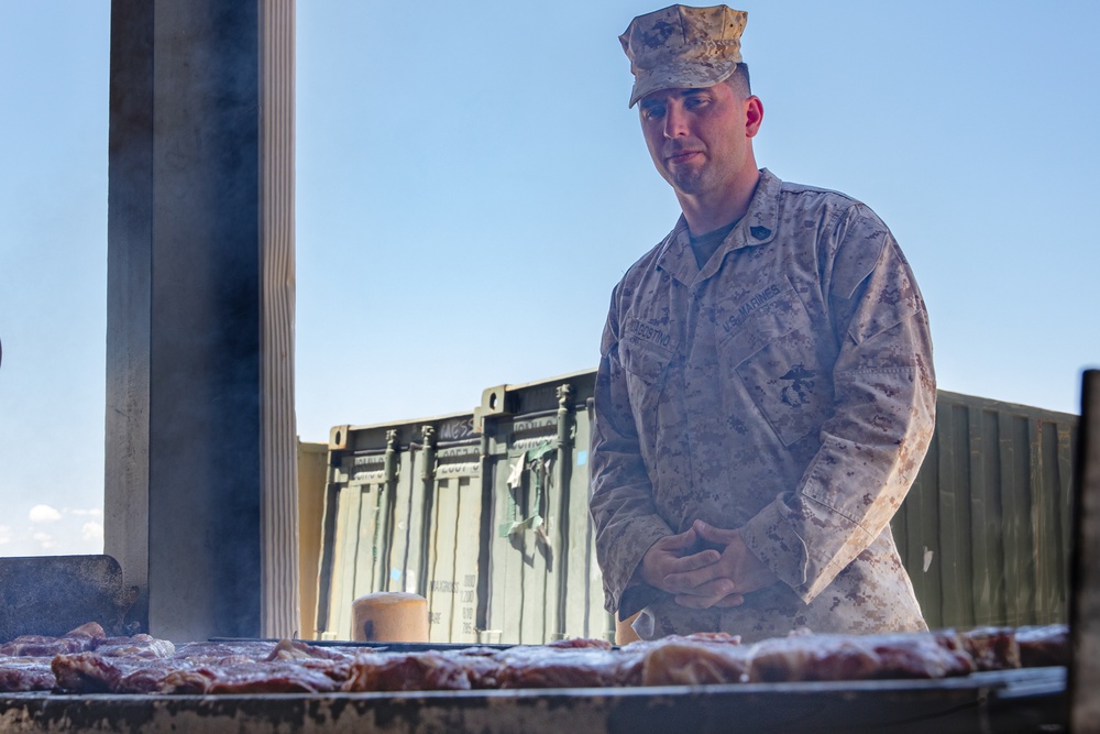 U.S. Marines provide essential nutrients during Integrated Training Exercise 4-24