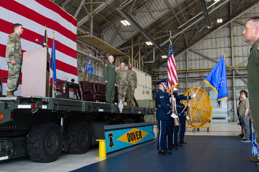 Cage takes command of 436th MGG