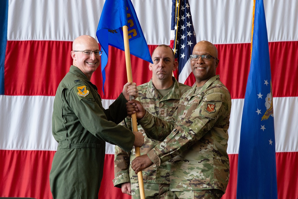 Cage takes command of 436th MGG