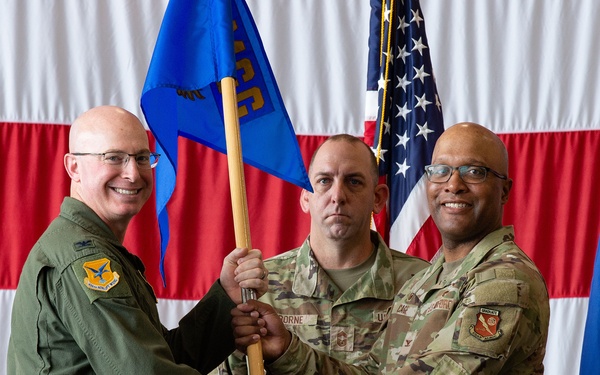 Cage takes command of 436th MGG