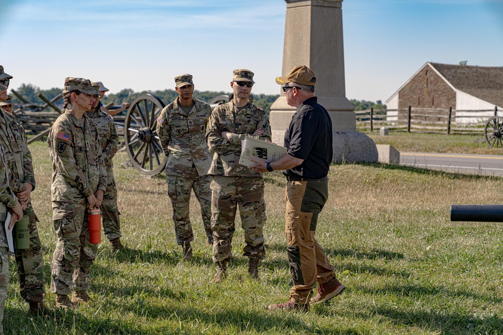 Military Historian trains ARCG leaders at Gettysburg Staff Ride