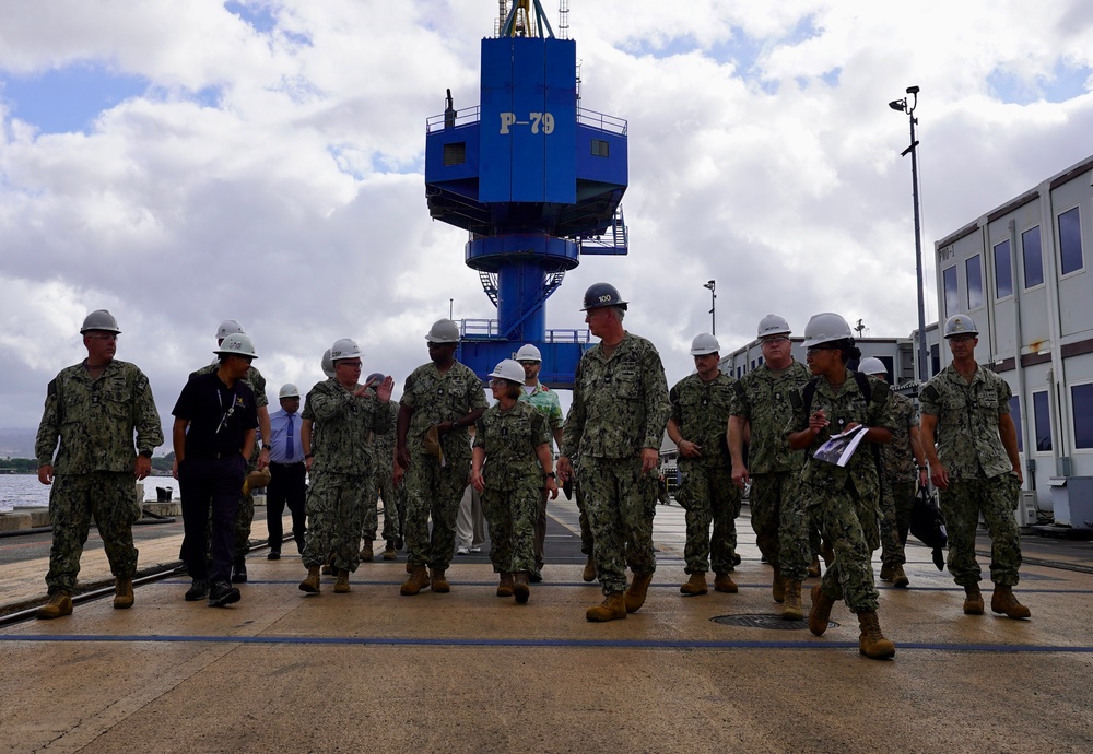 CNO Visits Pearl Harbor Naval Shipyard