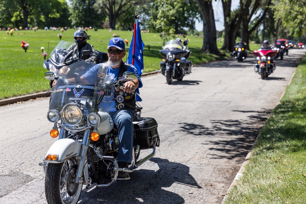 Brig. Gen. (Ret.) Travis Acheson burial ceremony