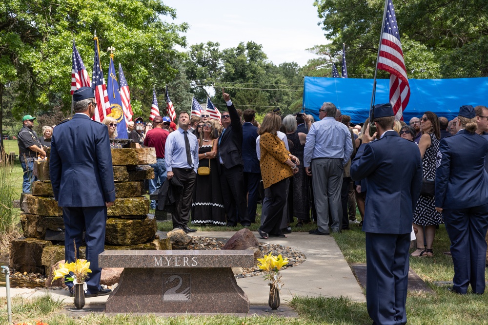 Brig. Gen. (Ret.) Travis Acheson burial ceremony