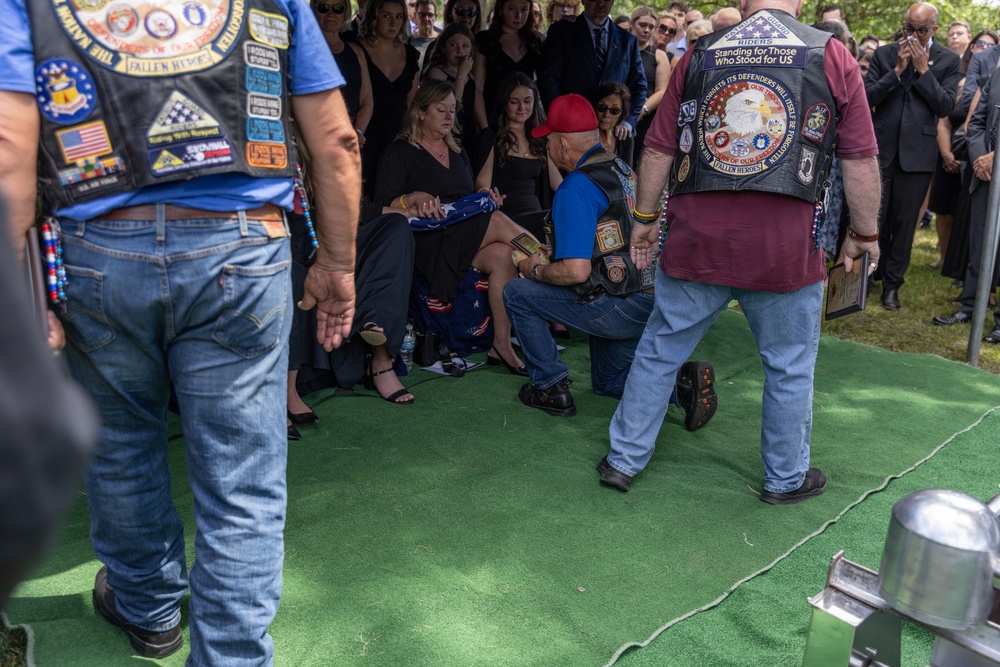 Brig. Gen. (Ret.) Travis Acheson burial ceremony