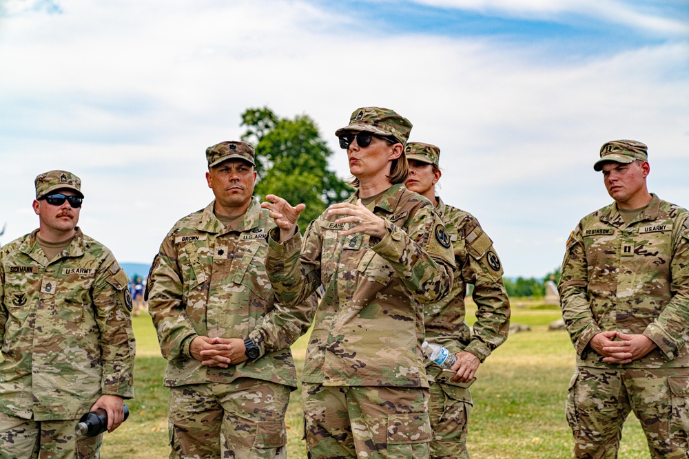 ARCG leaders discuss Gettysburg staff ride