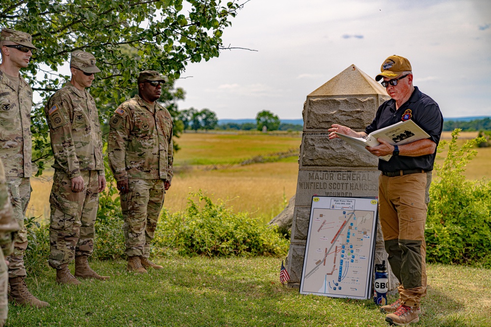 Military Historian trains ARCG leaders at Gettysburg Staff Ride