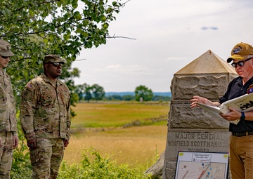 Military Historian trains ARCG leaders at Gettysburg Staff Ride