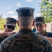 The LeClaire Family Celebrate a Promotion and Reenlistment Ceremony