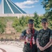 The LeClaire Family Celebrate a Promotion and Reenlistment Ceremony