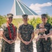 The LeClaire Family Celebrate a Promotion and Reenlistment Ceremony