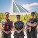 The LeClaire Family Celebrate a Promotion and Reenlistment Ceremony