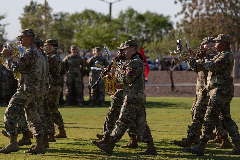 1st Armored Division Change of Command 2024