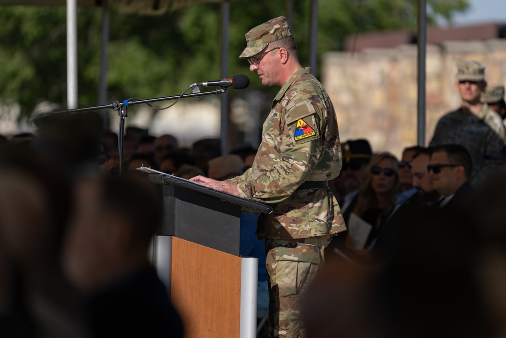 1st Armored Division Change of Command 2024