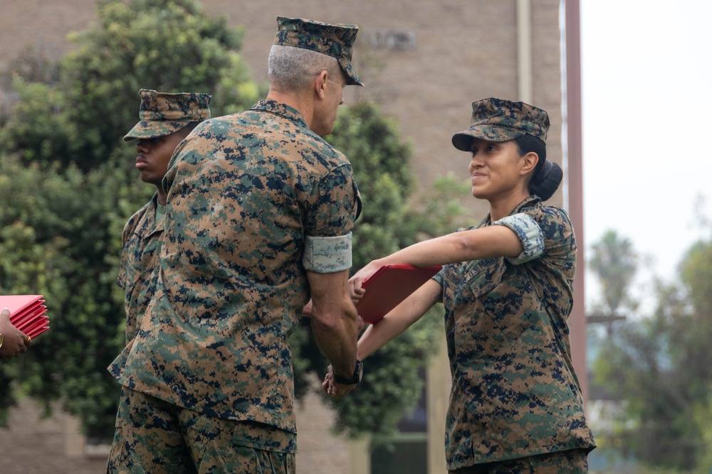 1st MLG Battle Colors Rededication and Awards Ceremony
