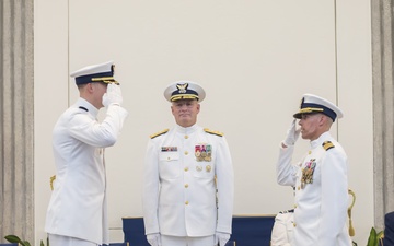 Coast Guard Maritime Force Protection Unit Kings Bay conducts change of command ceremony
