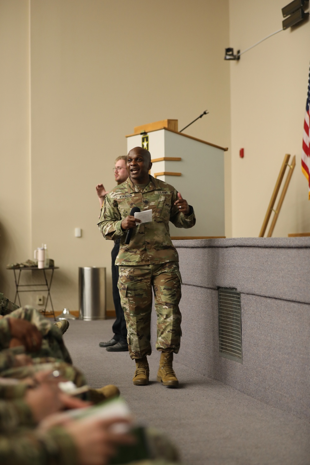 Rampy hosts first HRC town hall after taking command