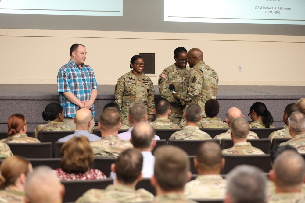 Rampy hosts first HRC town hall after taking command