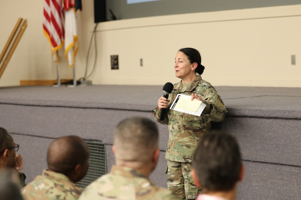 Rampy hosts first HRC town hall after taking command