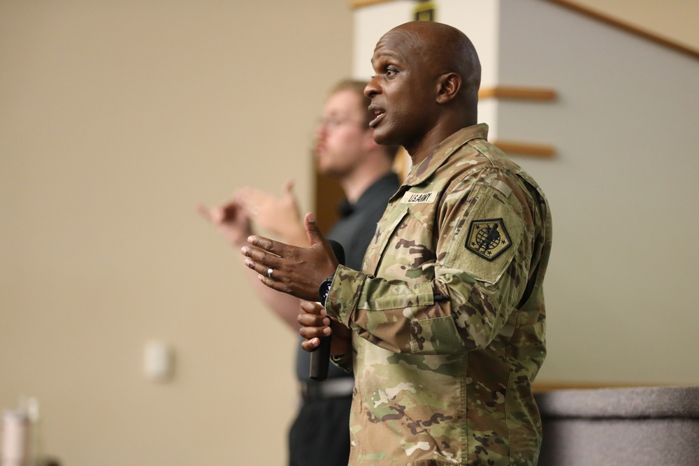 Rampy hosts first HRC town hall after taking command