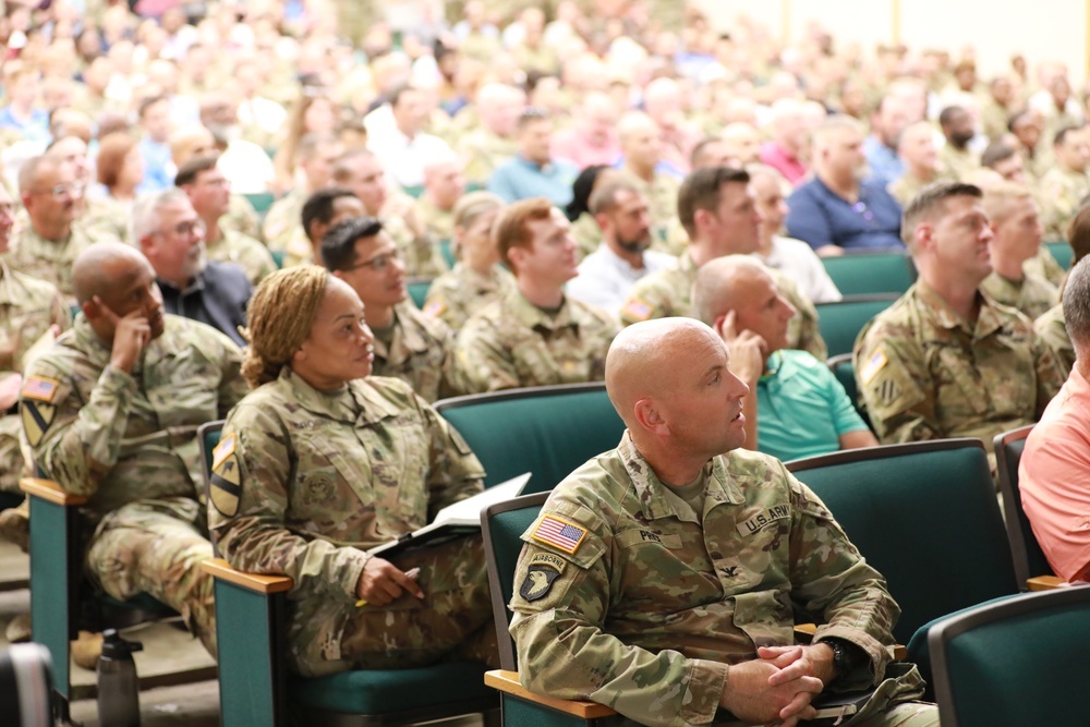 Rampy hosts first HRC town hall after taking command