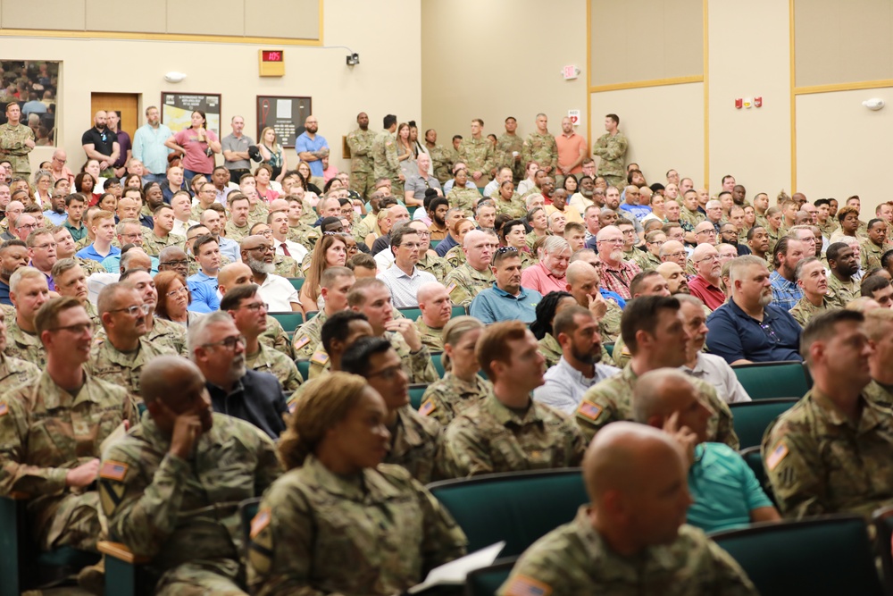 Rampy hosts first HRC town hall after taking command