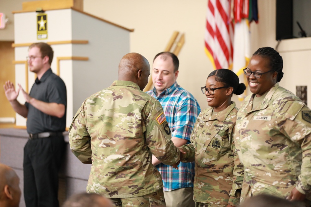 Rampy hosts first HRC town hall after taking command