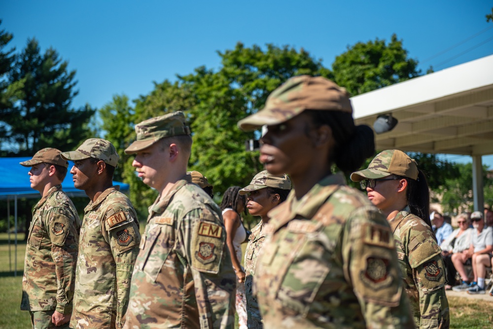87th WSA Change of Command