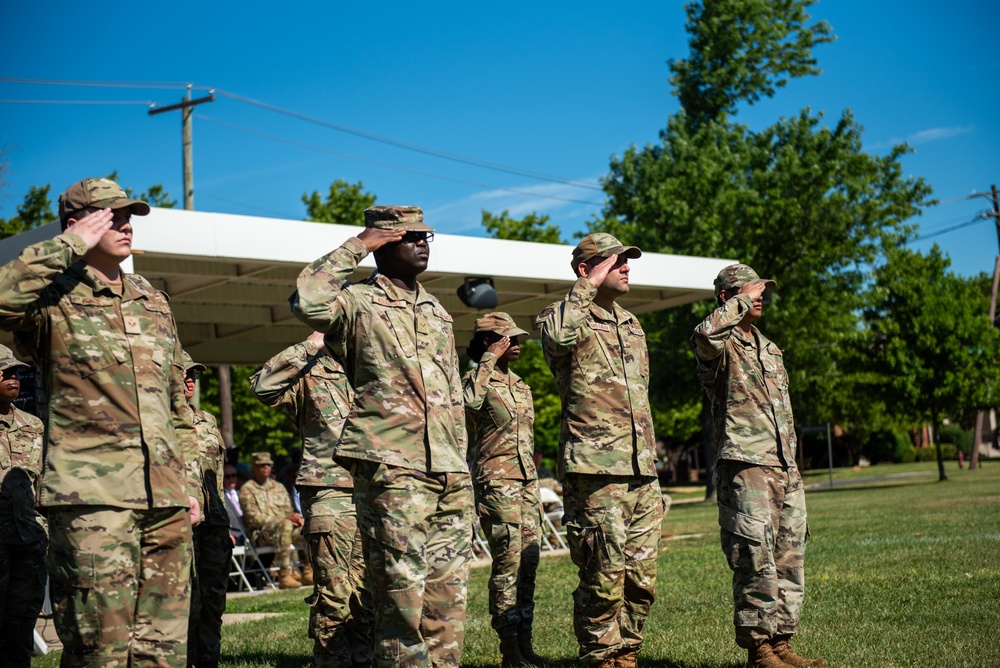 87th WSA Change of Command