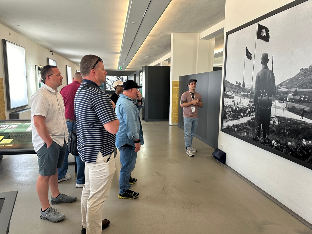 JMTG-U/Task Force Thunder Visits Flossenburg Concentration Camp Museum