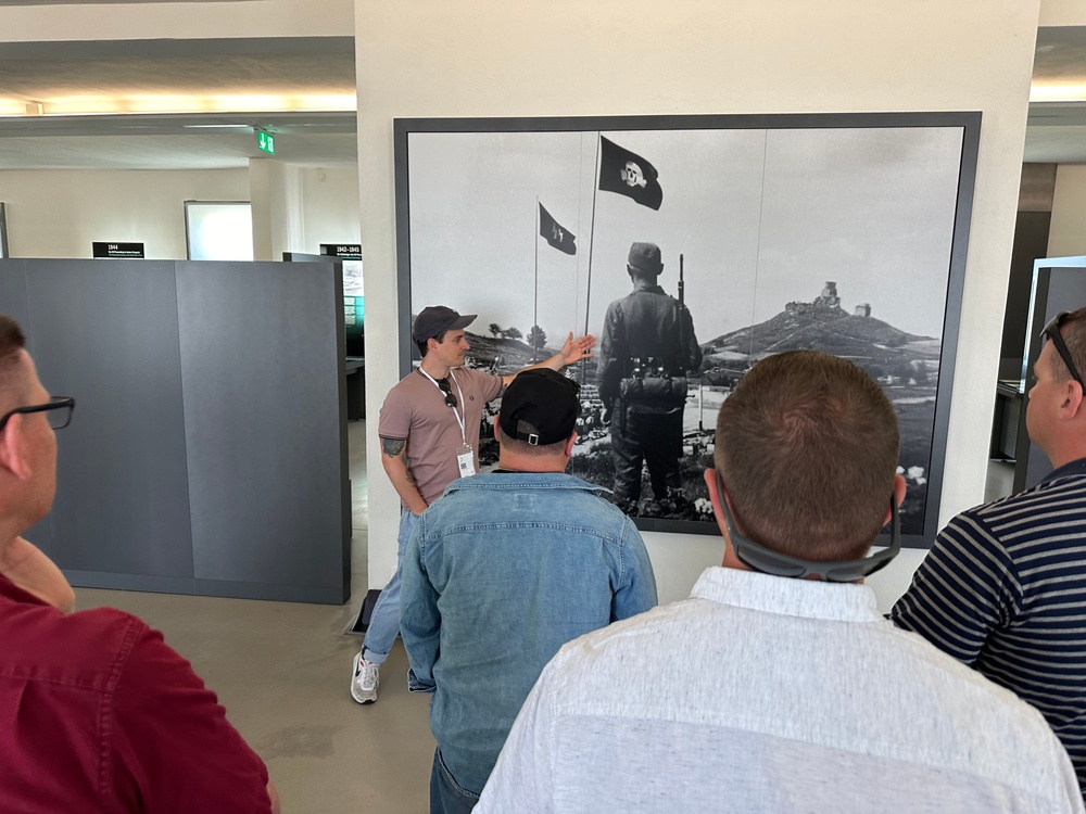 JMTG-U/Task Force Thunder Visits Flossenburg Concentration Camp Museum