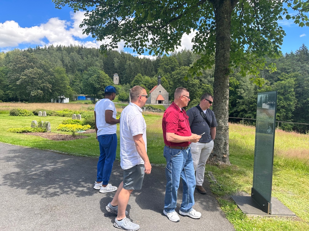 JMTG-U/Task Force Thunder Visits Flossenburg Concentration Camp Museum