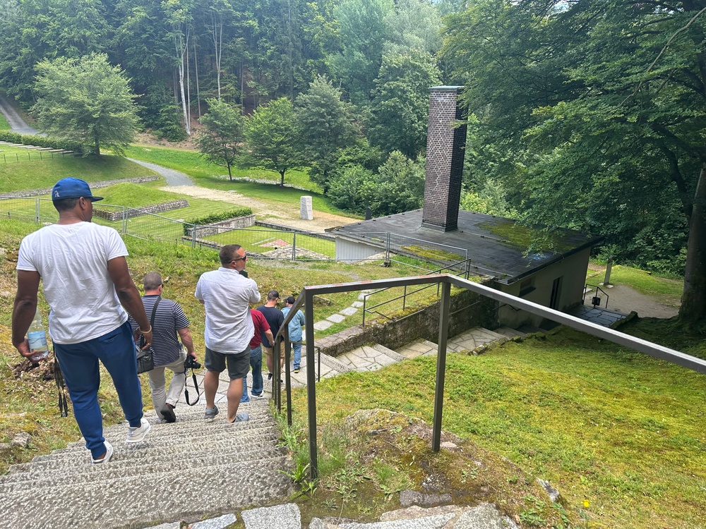 JMTG-U/Task Force Thunder Visits Flossenburg Concentration Camp Museum