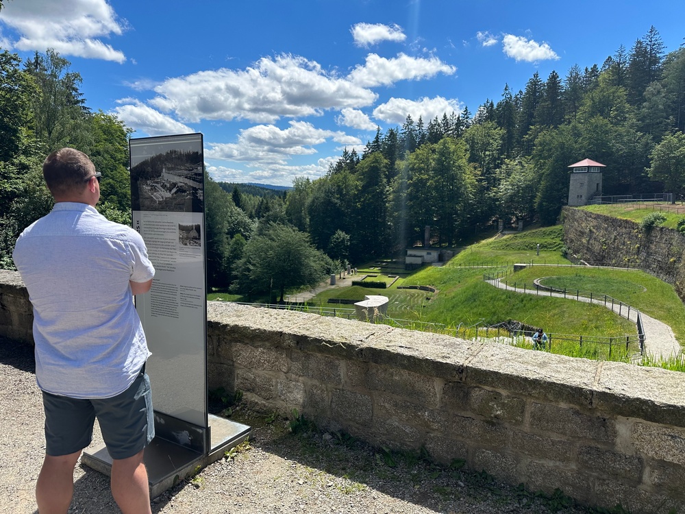 JMTG-U/Task Force Thunder Visits Flossenburg Concentration Camp Museum