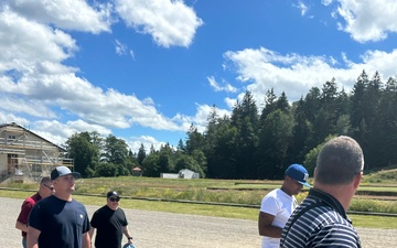 JMTG-U/Task Force Thunder Visits Flossenburg Concentration Camp Museum