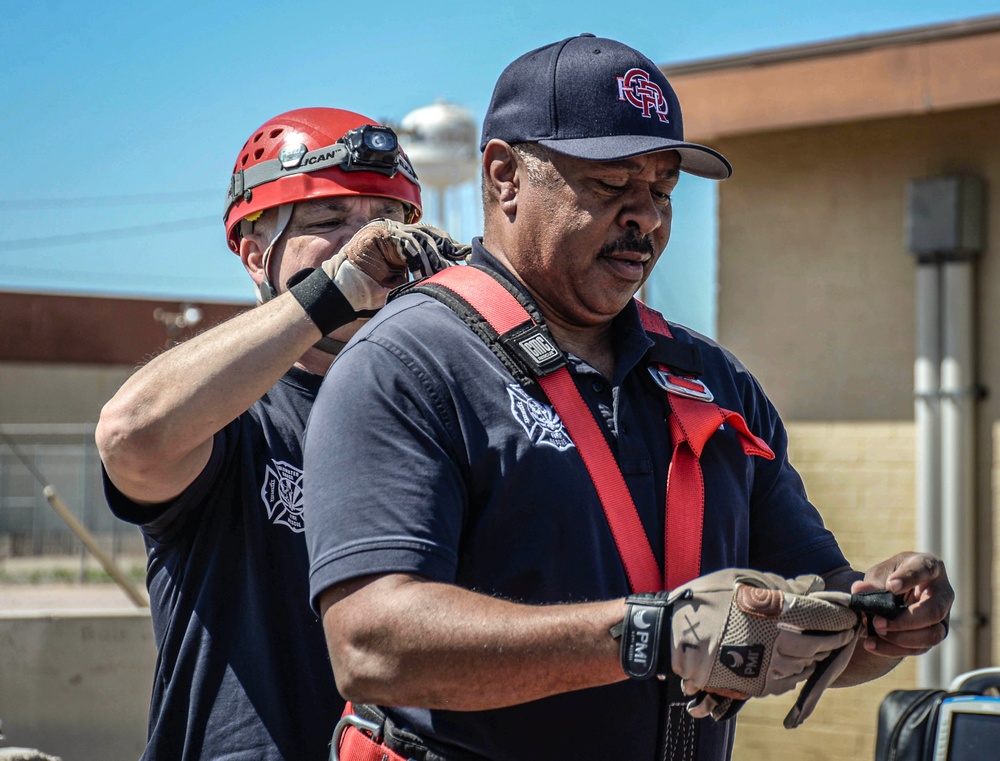 Air Force Contracted Fire Department Lends Helping Hand to Gila Bend Emergencies