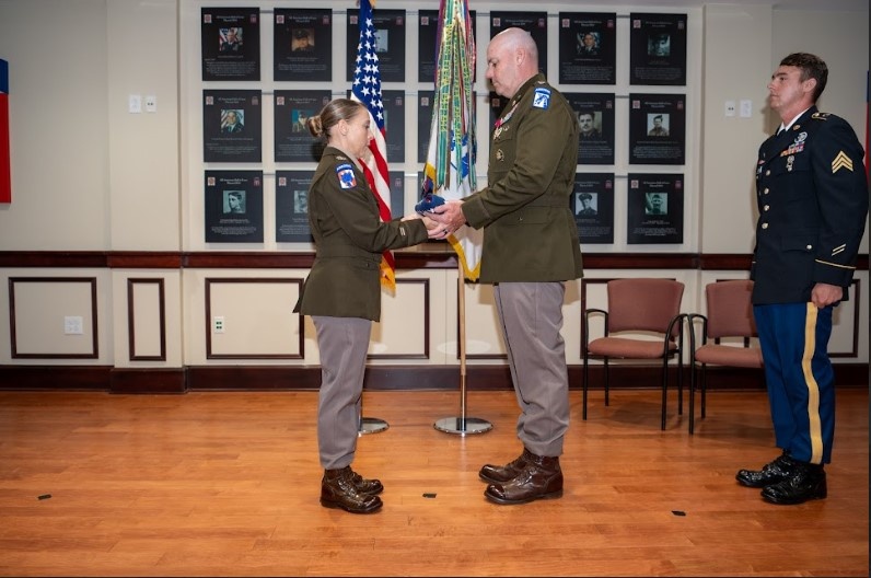 Lt. Col. Meister Retirement Ceremony