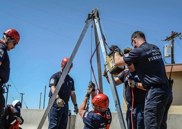 Air Force Contracted Fire Department Lends Helping Hand to Gila Bend Emergencies