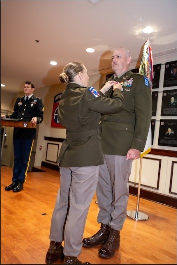 Lt. Col. Meister Retirement Ceremony