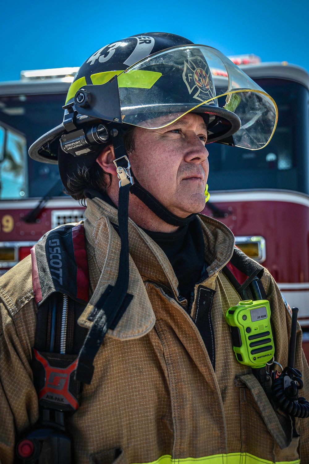 Air Force Contracted Fire Department Lends Helping Hand to Gila Bend Emergencies