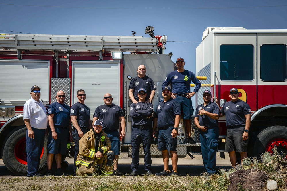 Air Force Contracted Fire Department Lends Helping Hand to Gila Bend Emergencies