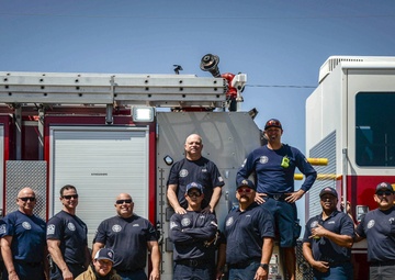 Air Force Contracted Fire Department Lends Helping Hand to Gila Bend Emergencies
