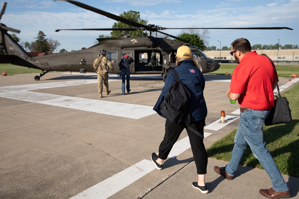 Iowa Governor and FEMA Administrator tour flood-impacted areas of Iowa